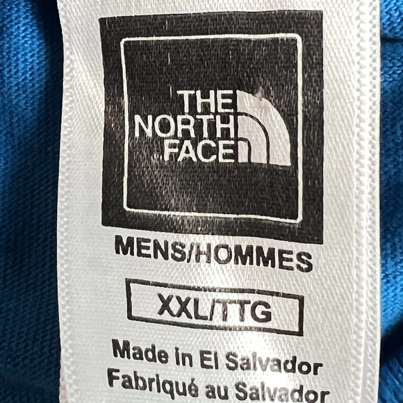 The North Face Men Blue Never Stop Exploring Graphic Short Sleeve T Shirt XXL - Picture 10 of 11